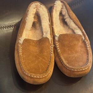 UGG Suede Moccasin Slippers